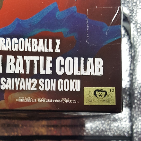 FIRM PRICE-New open box dragonball Japan dokkan battle collab super saiyan - Picture 2 of 9
